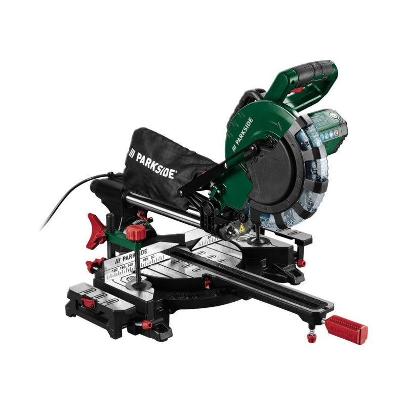 PARKSIDE Scie à onglet radiale PZKS 2000 C3 2000 W – Article de second choix, comme neuf