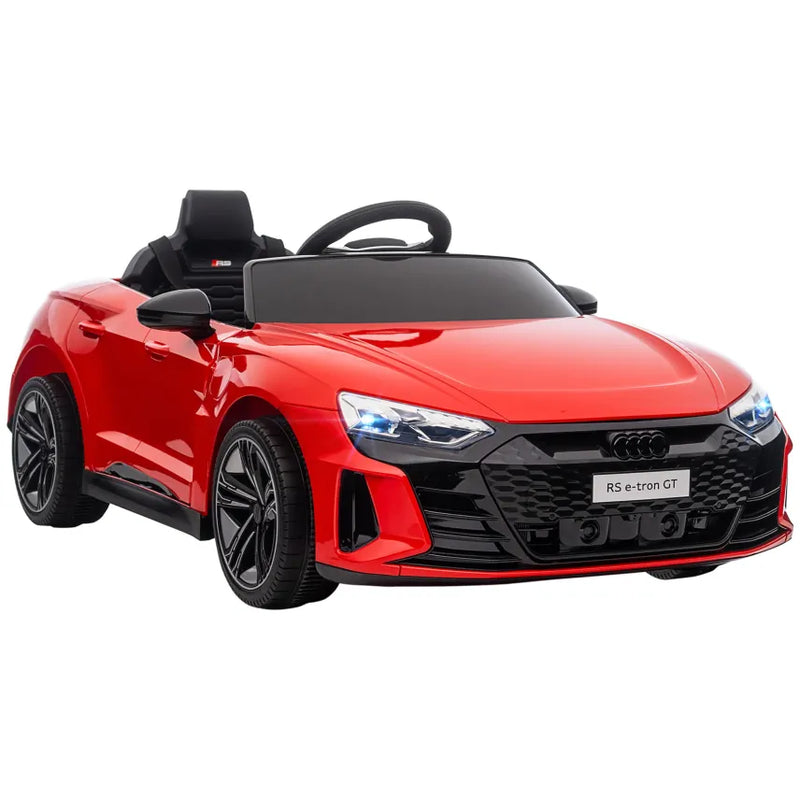 HOMCOM Voiture électrique enfant avec télécommande et musique – Rouge 1