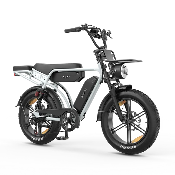 PIXAR M9 Retro Vélo électrique 25 km/h – Vélo vintage au design classique, confortable et adapté au quotidien