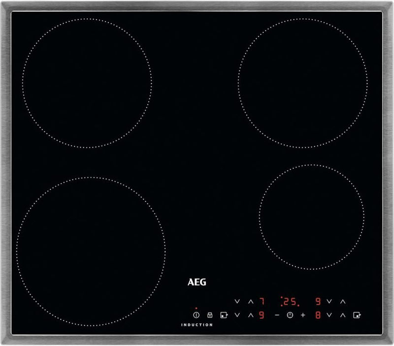 AEG IKB6430AMB Plaque à induction 60 cm – 4 zones de cuisson