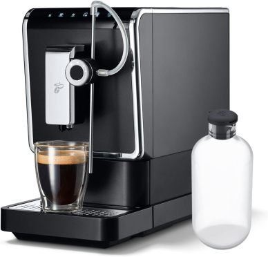 Tchibo Esperto Pro Machine à café automatique avec fonction One Touch pour Caffè Crema, espresso et boissons lactées, anthracite 1