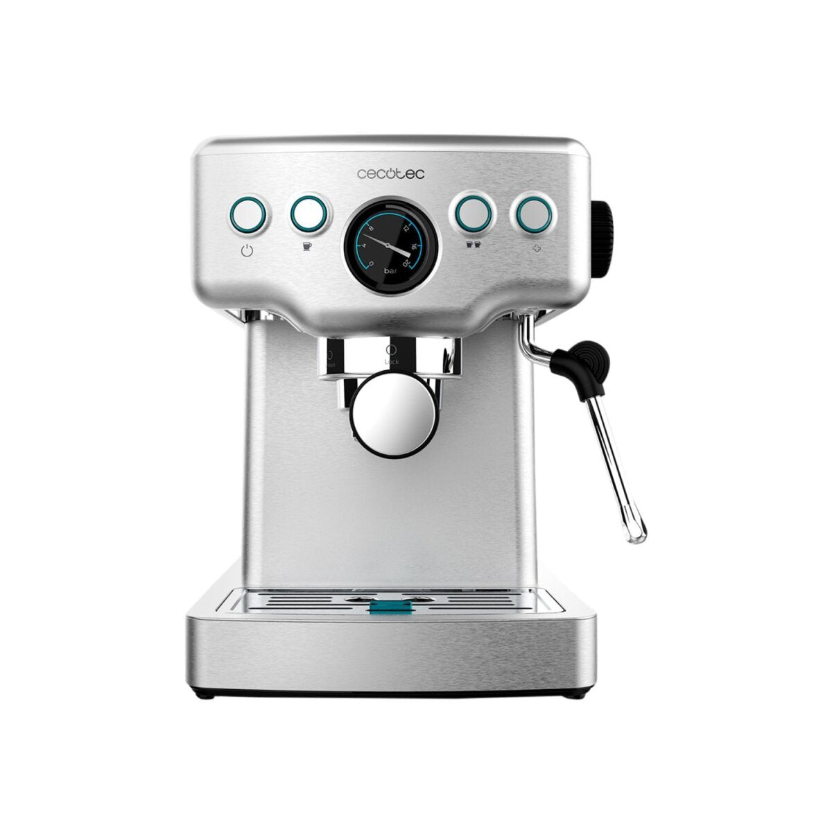 Cecotec Machine à café Barista 20 bar avec manomètre et Thermoblock – Article de second choix, bon état 1