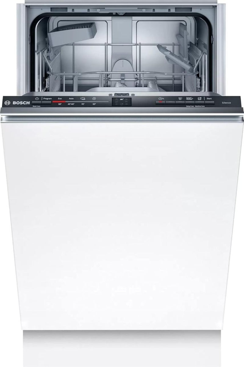 Bosch SRV2HKX41E Série 2 Lave-vaisselle tout intégrable 45 cm – Panier à couverts, séchage Extra, InfoLight rouge, AquaStop, multicolore 1