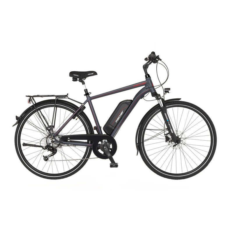 FISCHER VIATOR 1.0 Vélo électrique – Vélo trekking/ville avec assistance confortable pour le quotidien et les balades