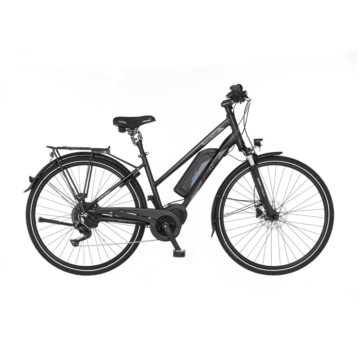 FISCHER VIATOR ET 1861 Vélo électrique trekking – Puissant, avec assistance au pédalage confortable pour le quotidien et les longues balades