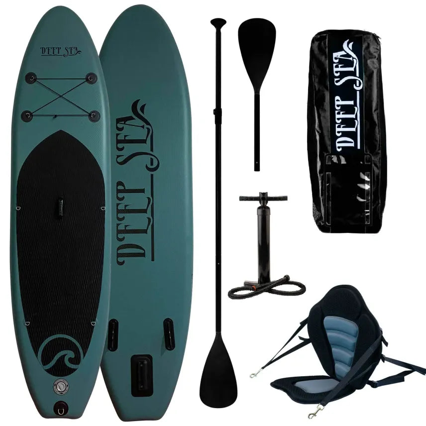 Deep Sea Pack paddle SUP Kayak Pro 300 cm – Vert
