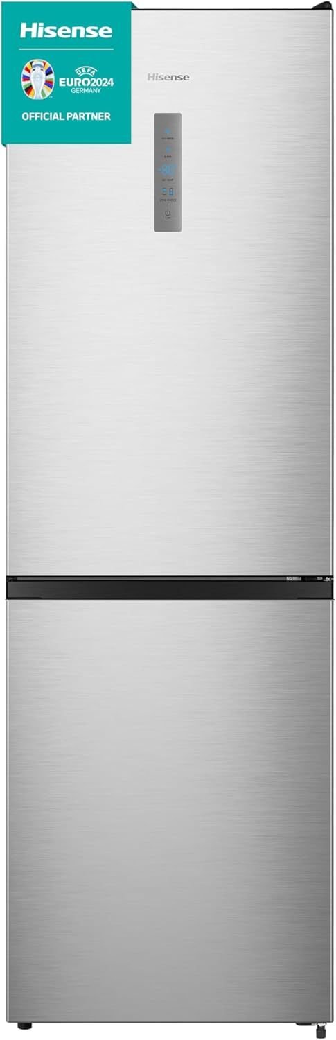Hisense RB327N4ADD Réfrigérateur-congélateur – Finition inox