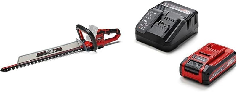 Einhell GE-CH 18/60 Li-Solo Taille-haies sans fil Power X-Change – 18 V, lame 60 cm, écartement 22 mm, poignée rotative, collecteur inclus, sans batterie