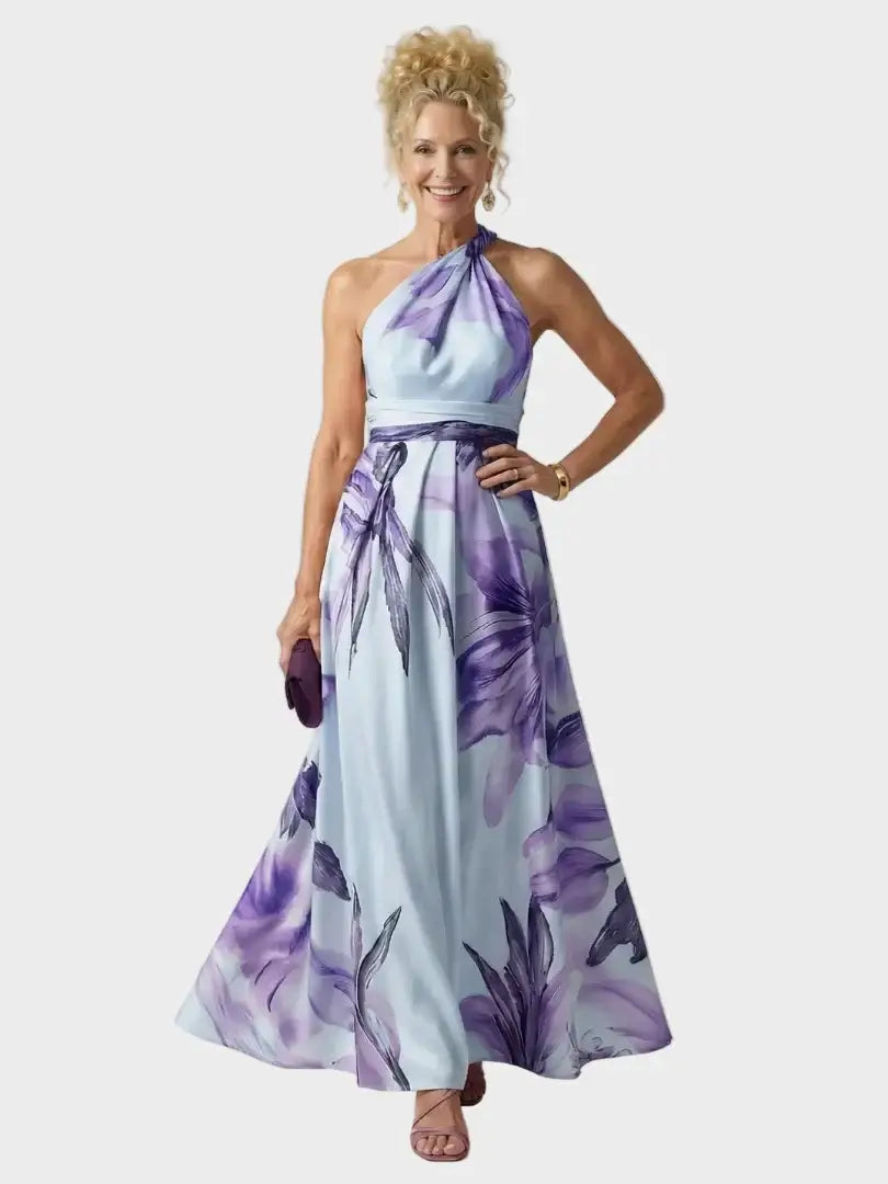 Robe Longue Florale Élégante