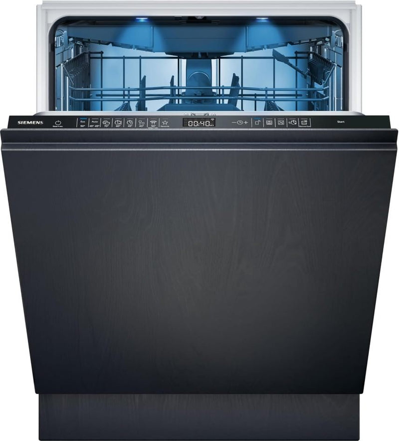 Siemens SX95EX12CE iQ500 Lave-vaisselle intelligent tout intégrable 60 cm, fabriqué en Allemagne, XXL, tiroir à couverts, très silencieux, varioSpeed