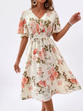 Kerensa | Robe Midi Fleurie