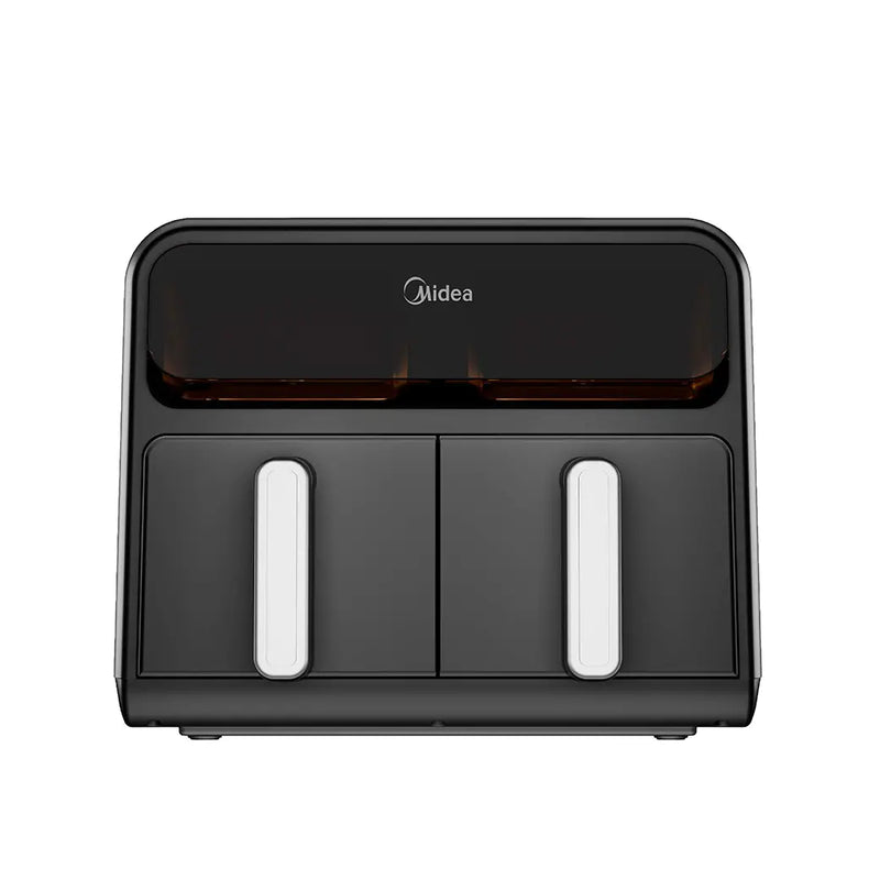 Midea Airfryer Four 8,4 QT 9-en-1 à double zone – Deux zones de cuisson, 9 fonctions, grande capacité, noir