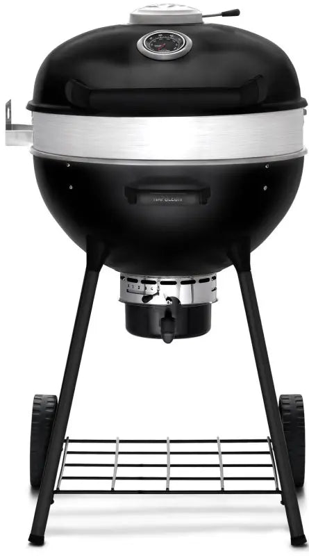 Napoleon PRO Barbecue boule au charbon Ø 57 cm – Noir mat, robuste, pour une cuisson au barbecue traditionnelle