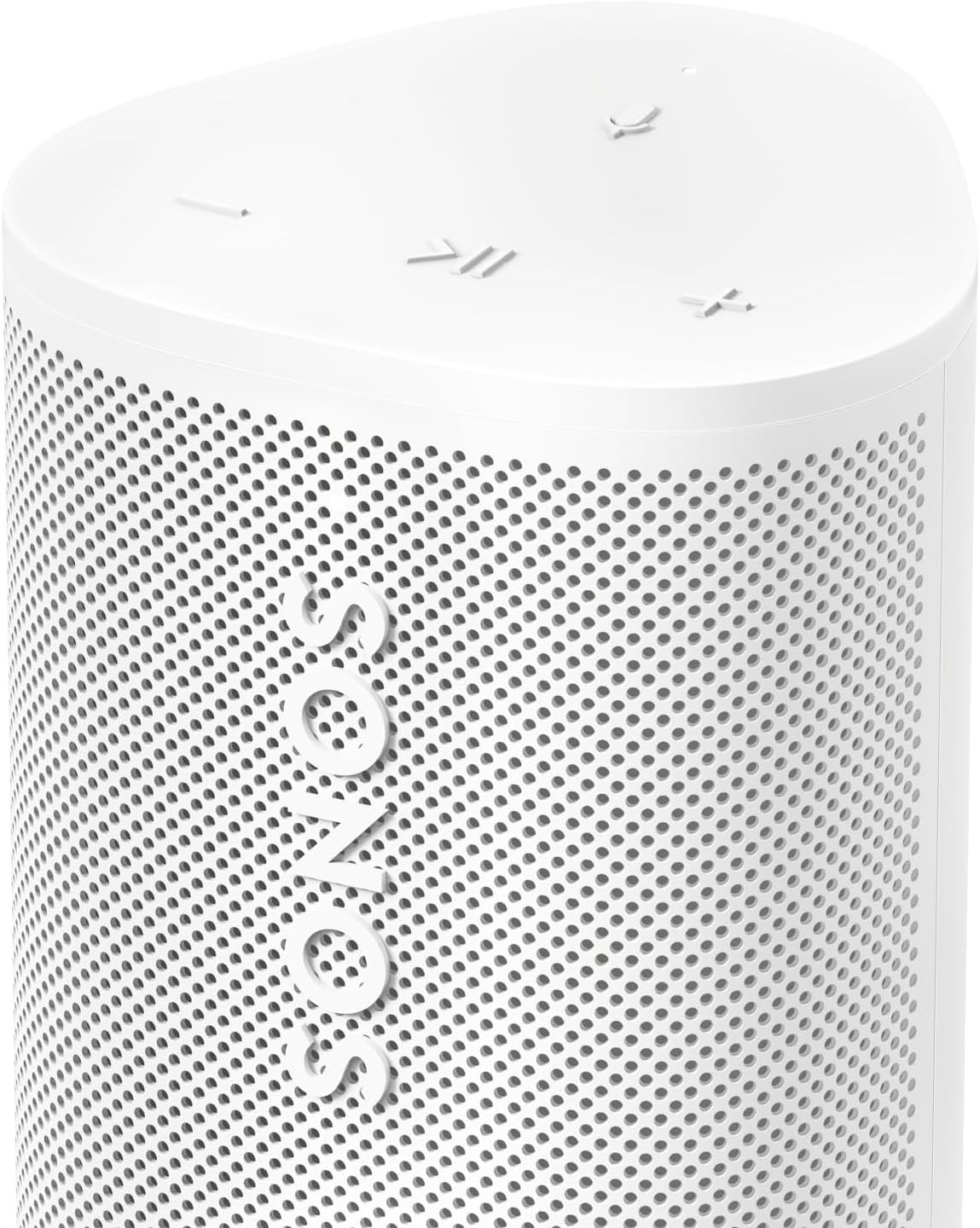 Sonos Roam 2 – Enceinte légère, portable et étanche avec Bluetooth, Wi-Fi, au moins 10 h d’autonomie et commande vocale, intérieur/extérieur, blanche