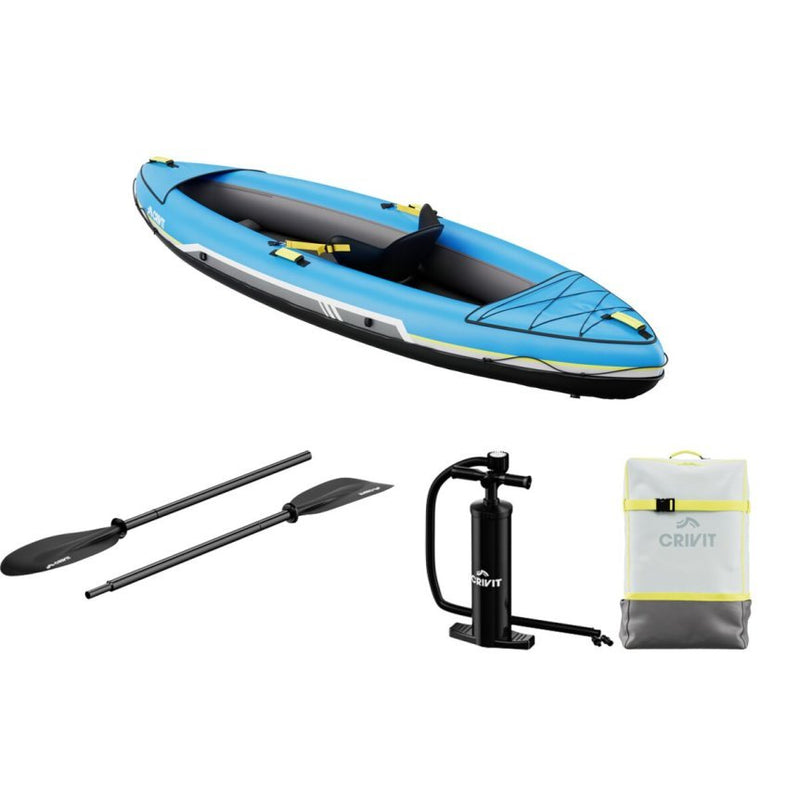 CRIVIT Kayak gonflable Touring 1 place – Article de second choix, très bon état