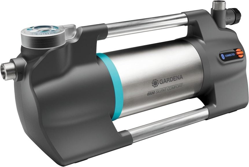 GARDENA 6500 SilentComfort Pompe de jardin silencieuse avec contrôle via application, 6500 l/h (9059-20)