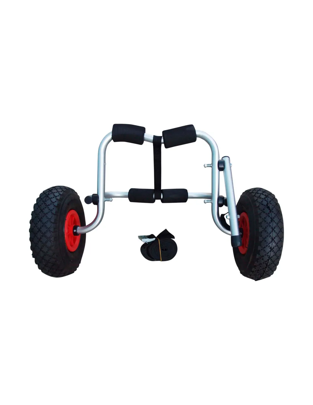 Chariot pour kayak avec sangles – Pour kayak, canoë et SUP, stable et facile à manœuvrer