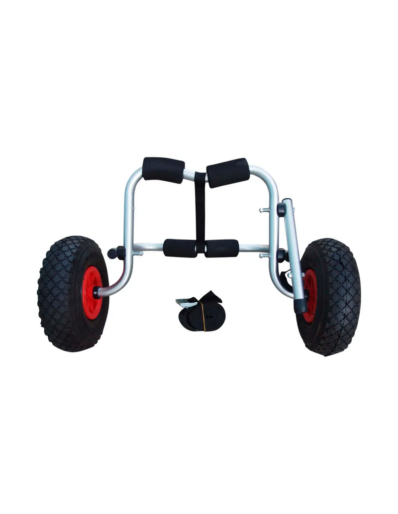 Chariot pour kayak avec sangles – Pour kayak, canoë et SUP, stable et facile à manœuvrer