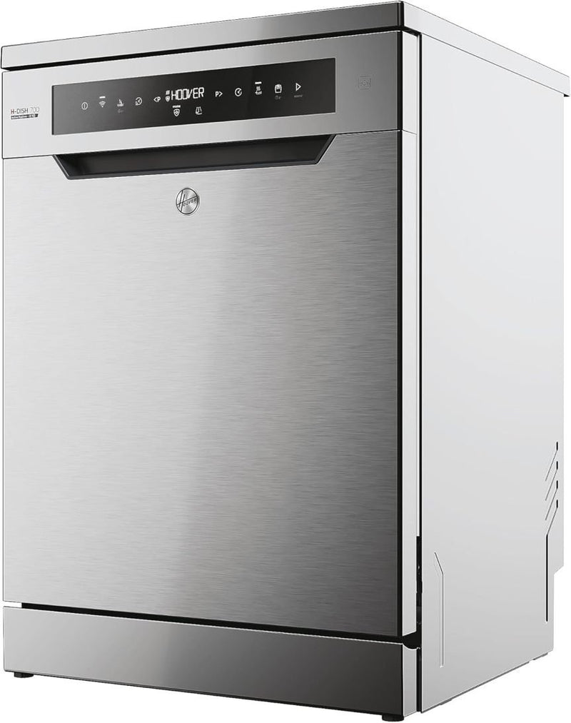 Hoover HF 4C6F0PW Lave-vaisselle pose libre 60 cm, 14 couverts, classe énergétique C