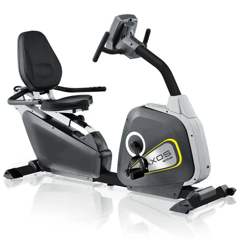 Kettler Vélo semi-allongé Axos Cycle R – Entraînement d’endurance confortable à domicile