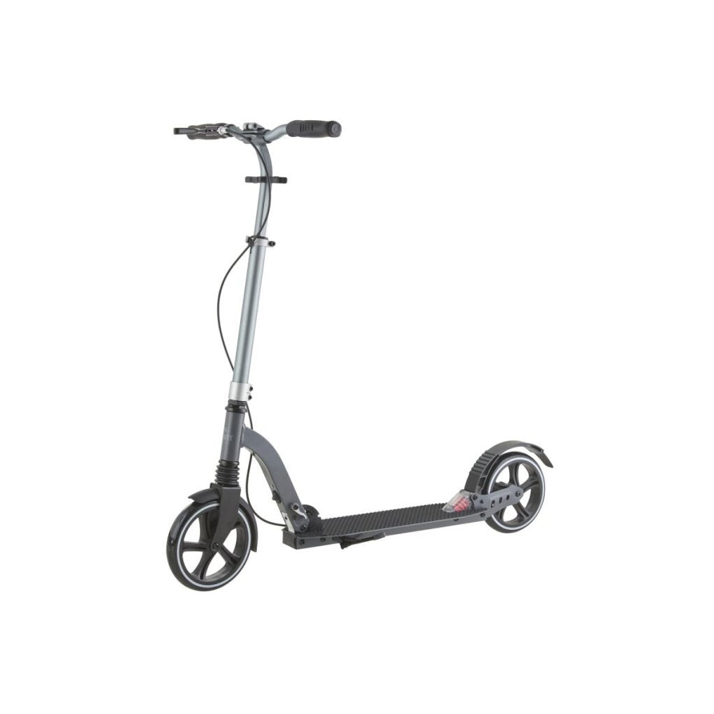CRIVIT Trottinette grandes roues avec mécanisme de pliage rapide (noir) – Article de second choix, très bon état