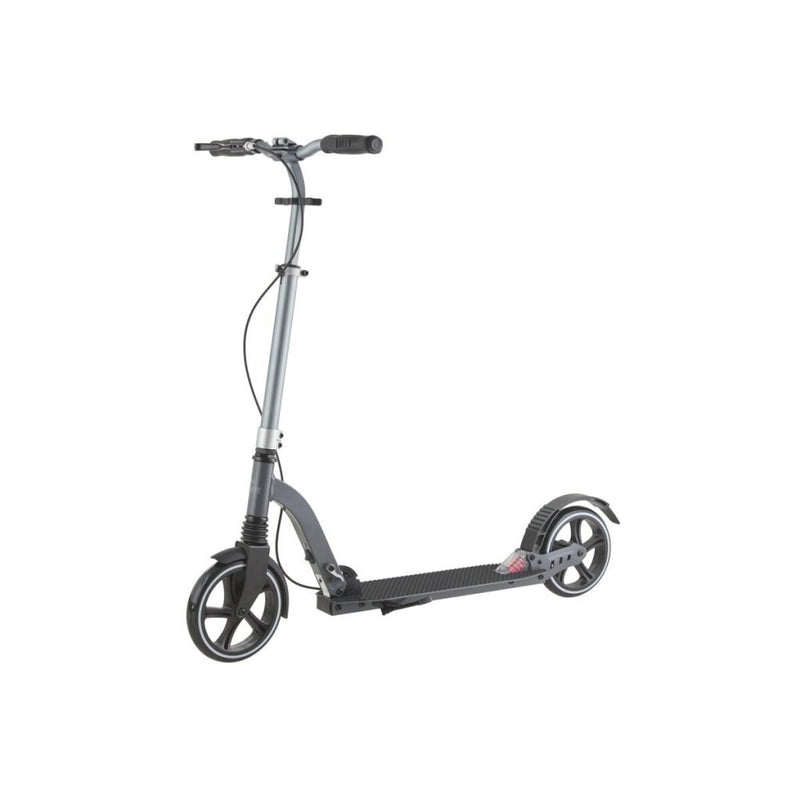 CRIVIT Trottinette grandes roues avec mécanisme de pliage rapide (noir) – Article de second choix, très bon état
