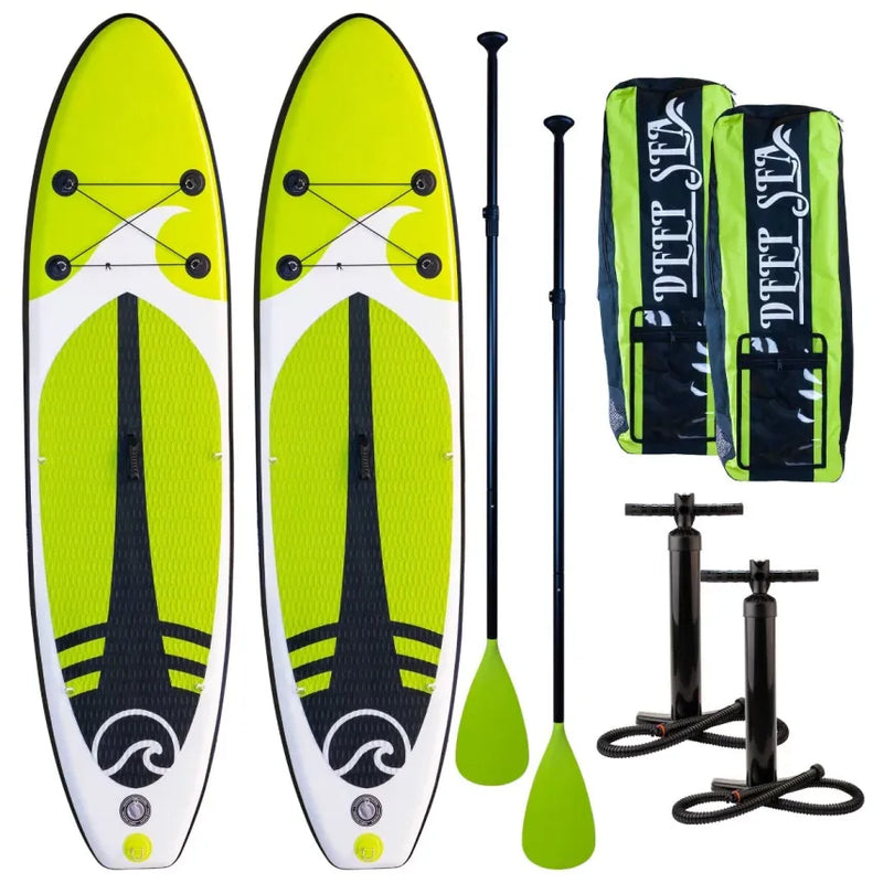 Deep Sea Lot de 2 SUP Pro, 300 cm