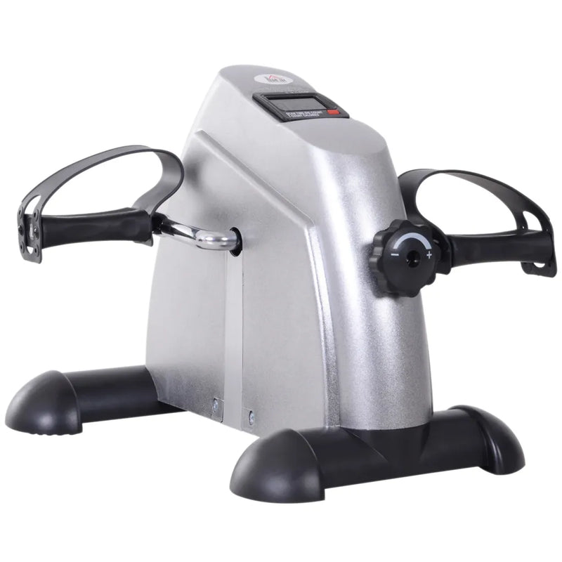 HOMCOM Mini vélo d’appartement/pédalier avec écran LCD – Réglable