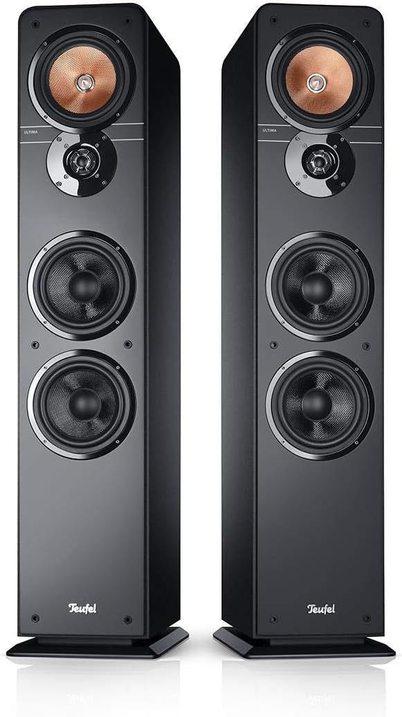 Teufel Ultima 40 Paire d’enceintes colonne stéréo – Noir