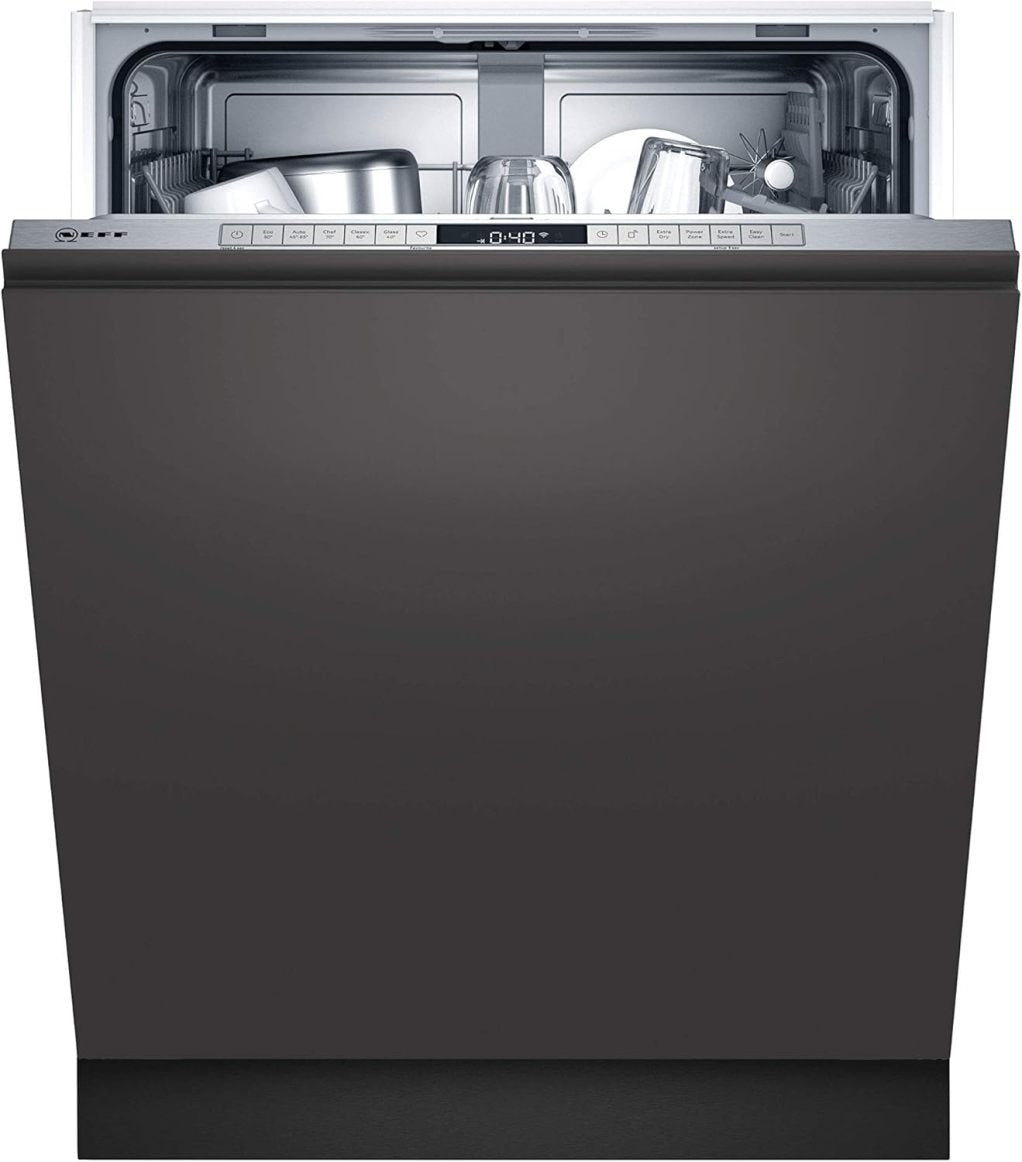 NEFF S155HTX15E N 50 Lave-vaisselle tout intégrable, 12 couverts, acier inoxydable, hauteur 81,5 cm 1