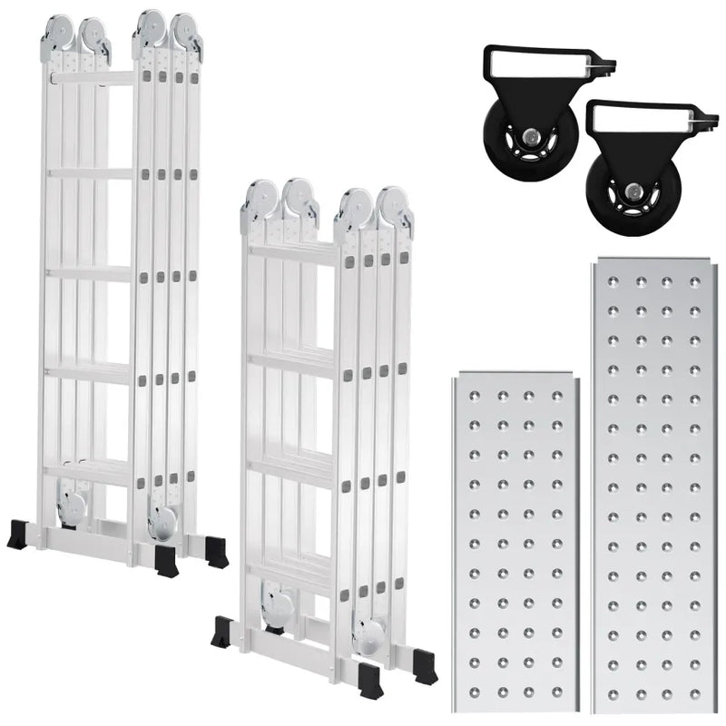 Sonnewelt Échelle multifonction aluminium 4,7 m / 5,8 m 1