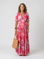 Ione | Robe Midi Fleurie