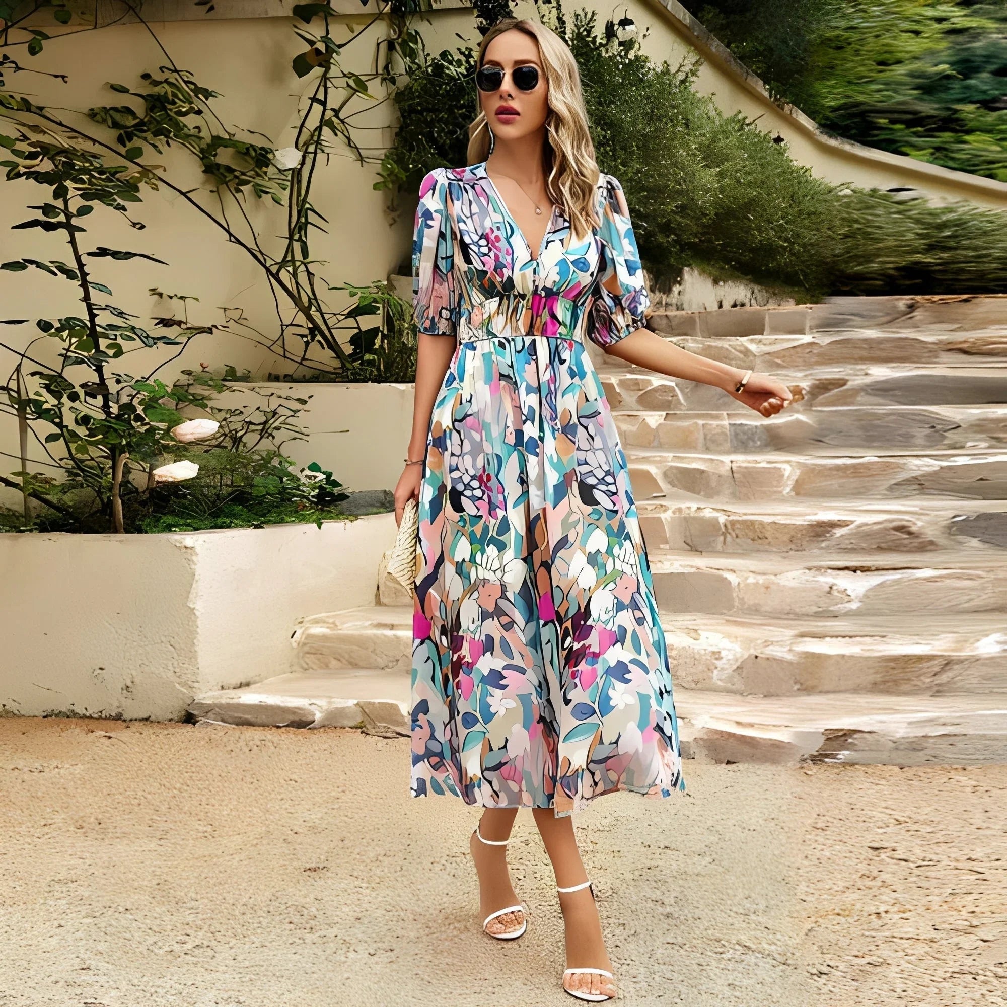 Robe d'Été Sophistiquée & Légère