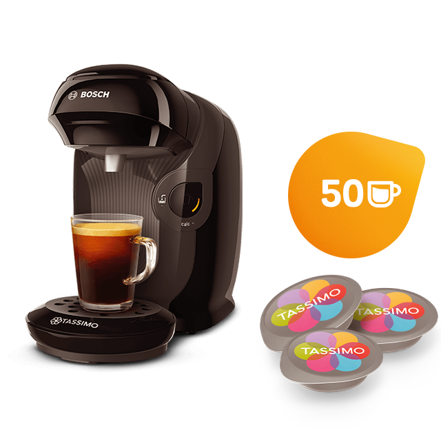 Style Friendly Machine à café à capsules – Compacte, noire et facile à utiliser pour un café rapide