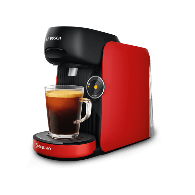 FINESSE Radiant Red Cafetière filtre – Élégante, rouge, compacte et performante pour un café aromatique