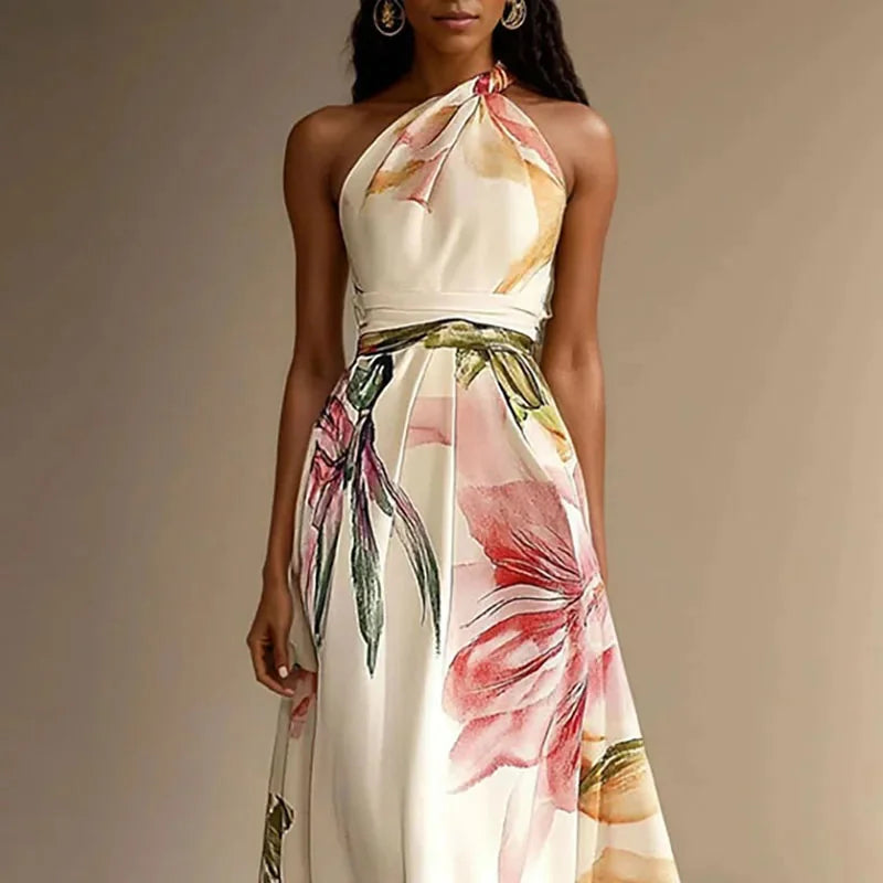 Robe Longue Florale Élégante