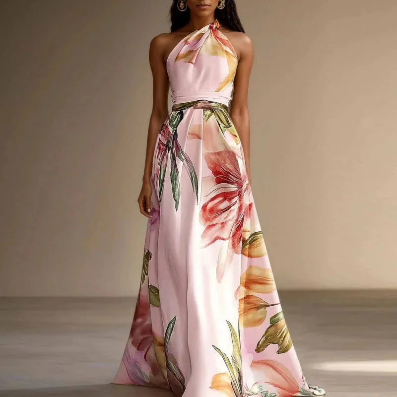 Robe Longue Florale Élégante