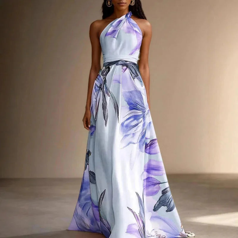 Robe Longue Florale Élégante